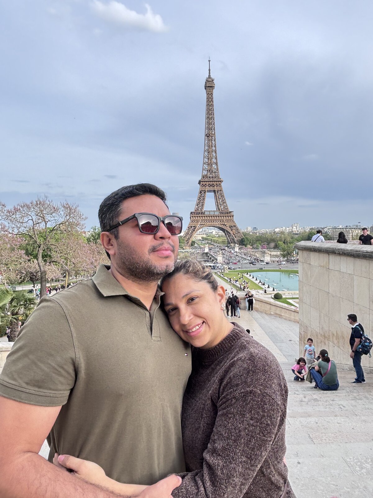Momento de viagem em Paris